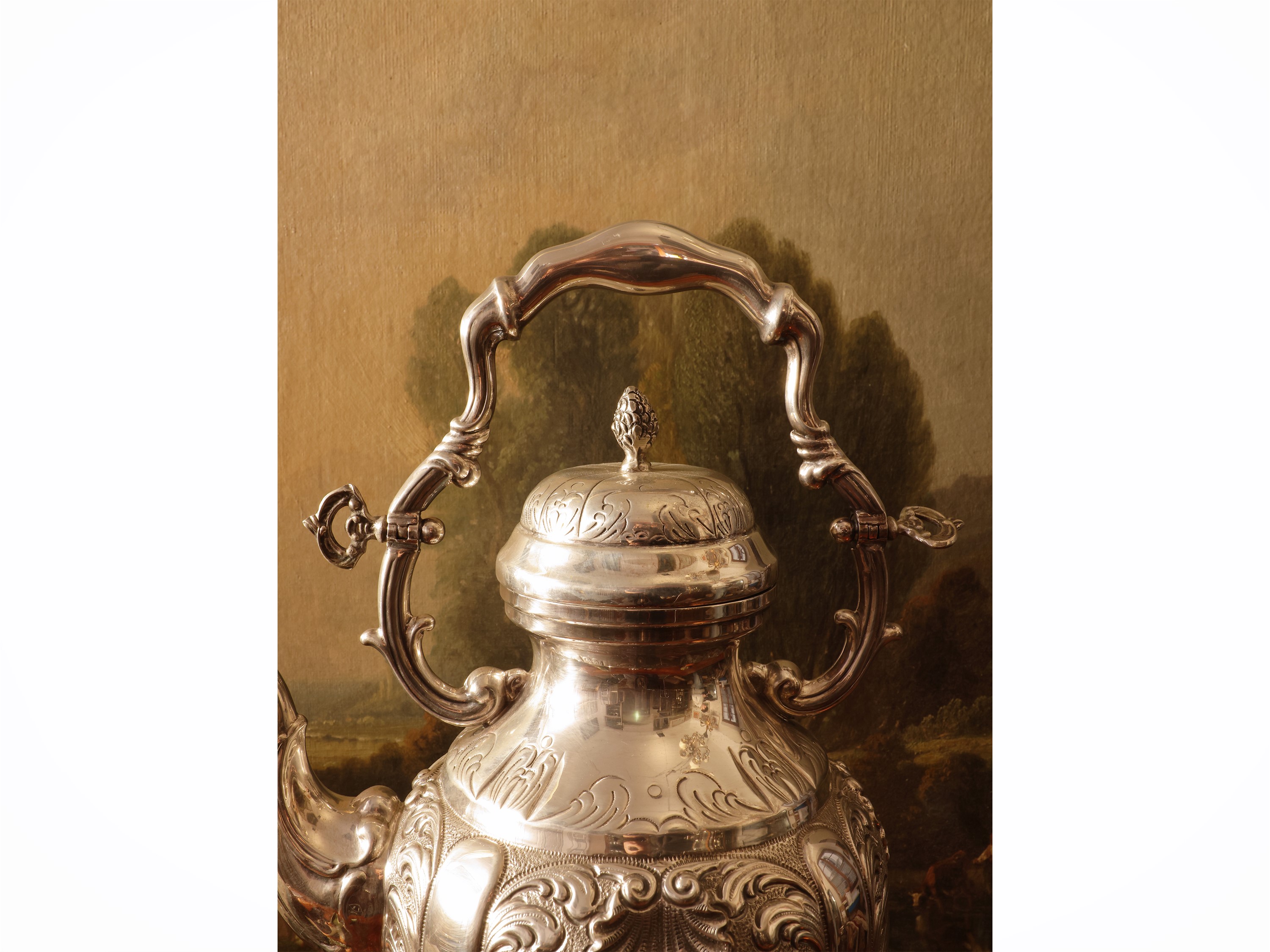 Importante samovar in argento