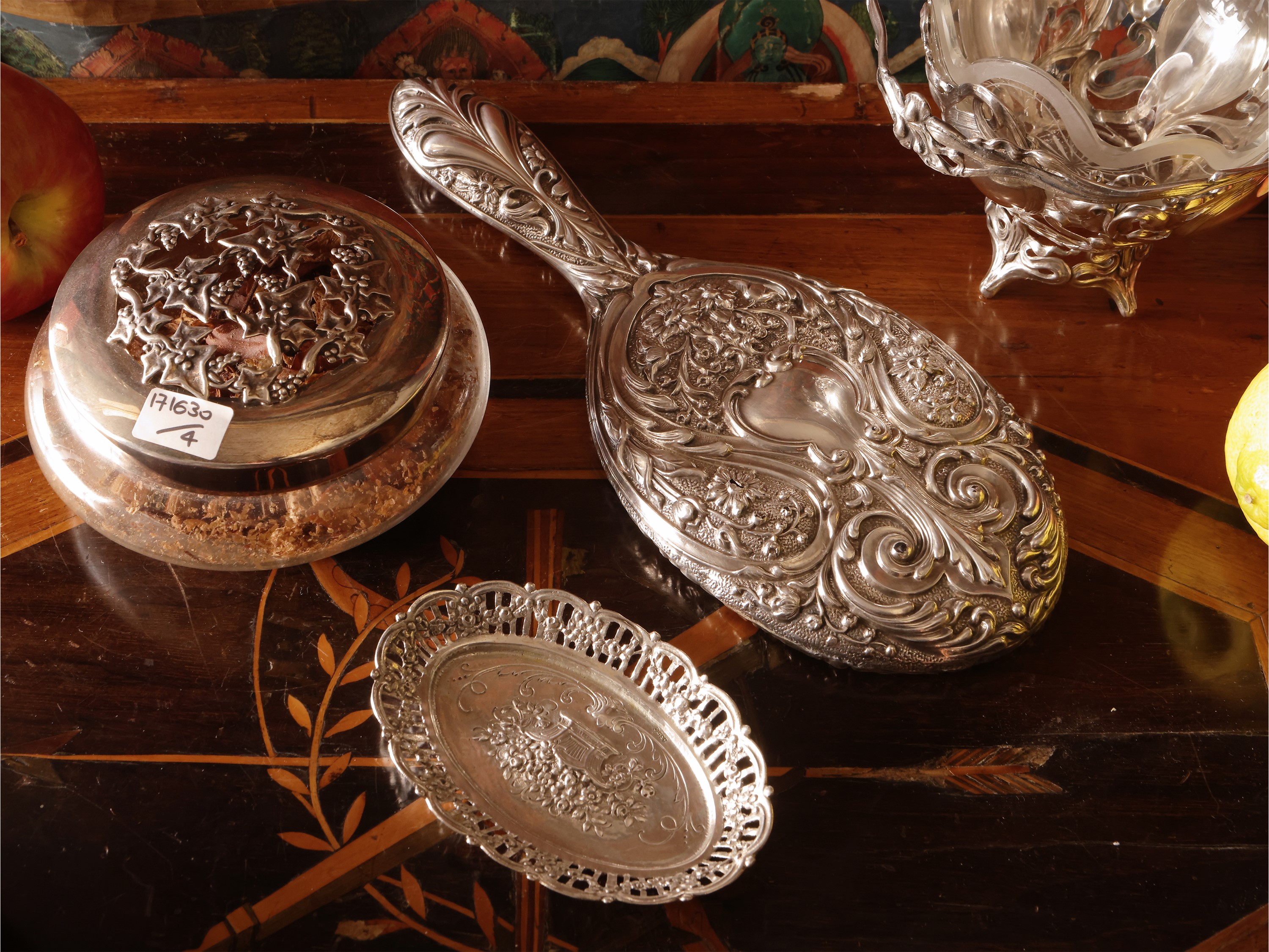 Accessori da toilette in argento