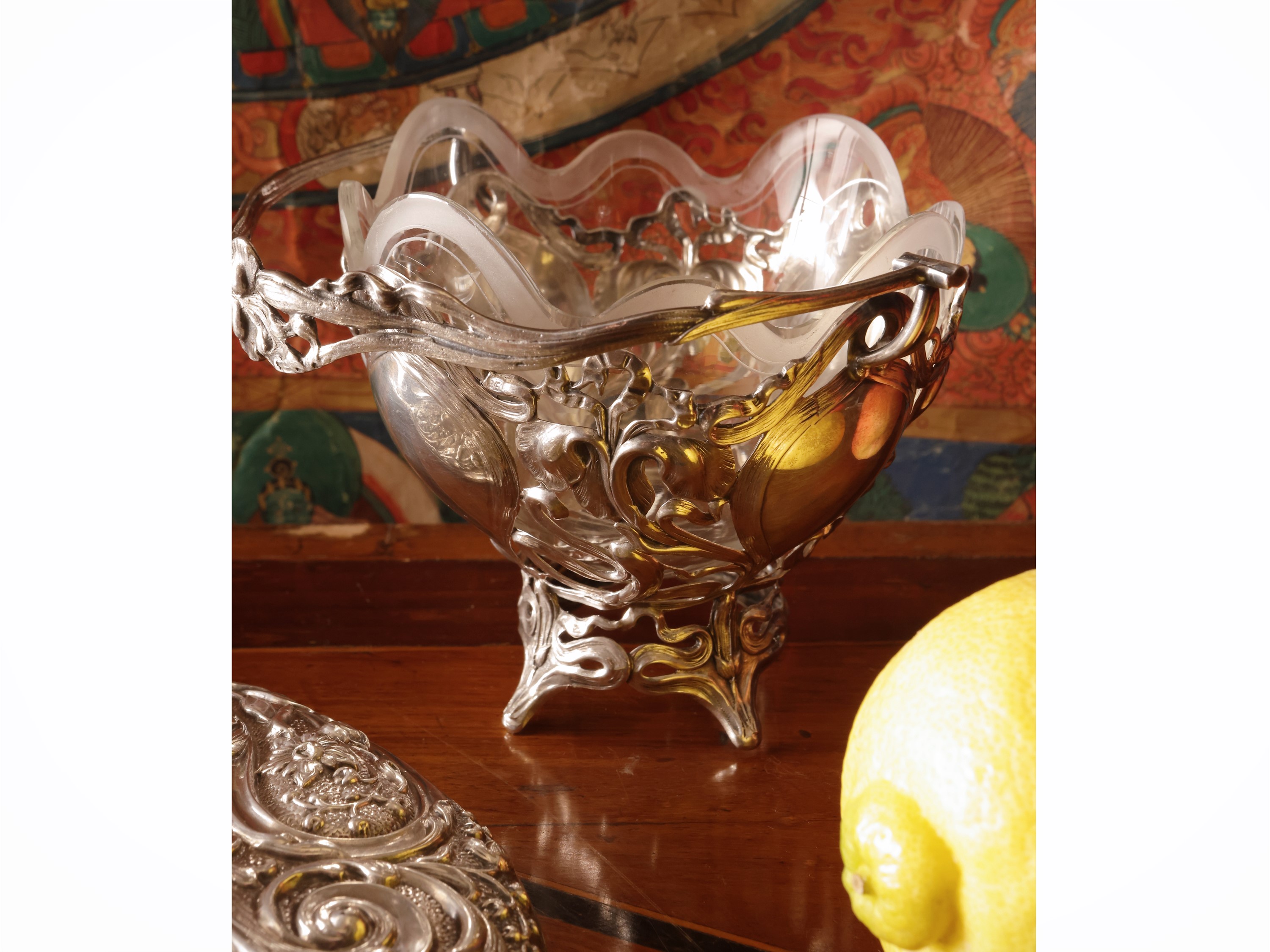 Accessori da toilette in argento