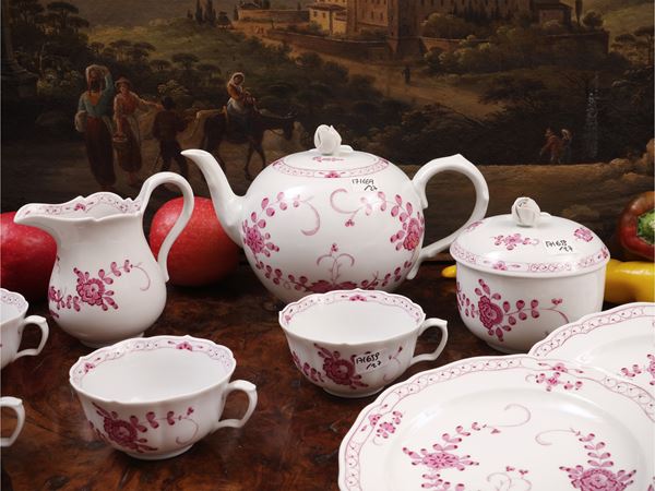 Porcelain tea service, Meissen