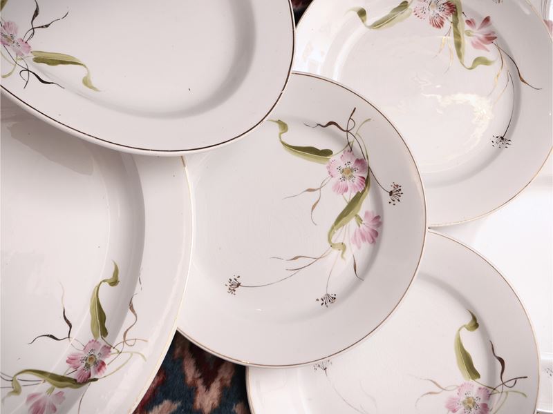 Servizio di Piatti in Terraglia, Società Ceramica Richard