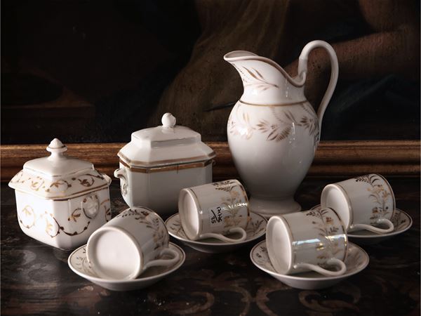Set da caffè in porcellana