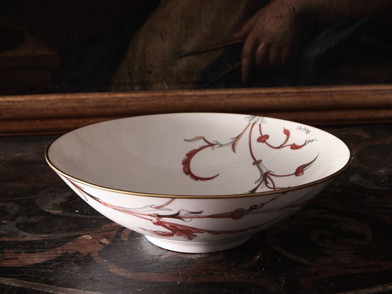 Insalatiera in Porcellana, Richard Ginori da Giò Ponti