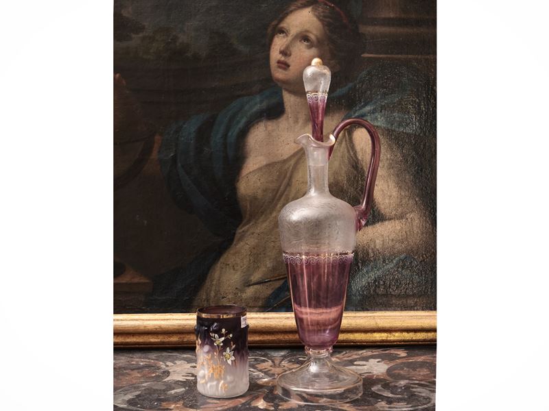 Caraffa e Vasetto in Vetro