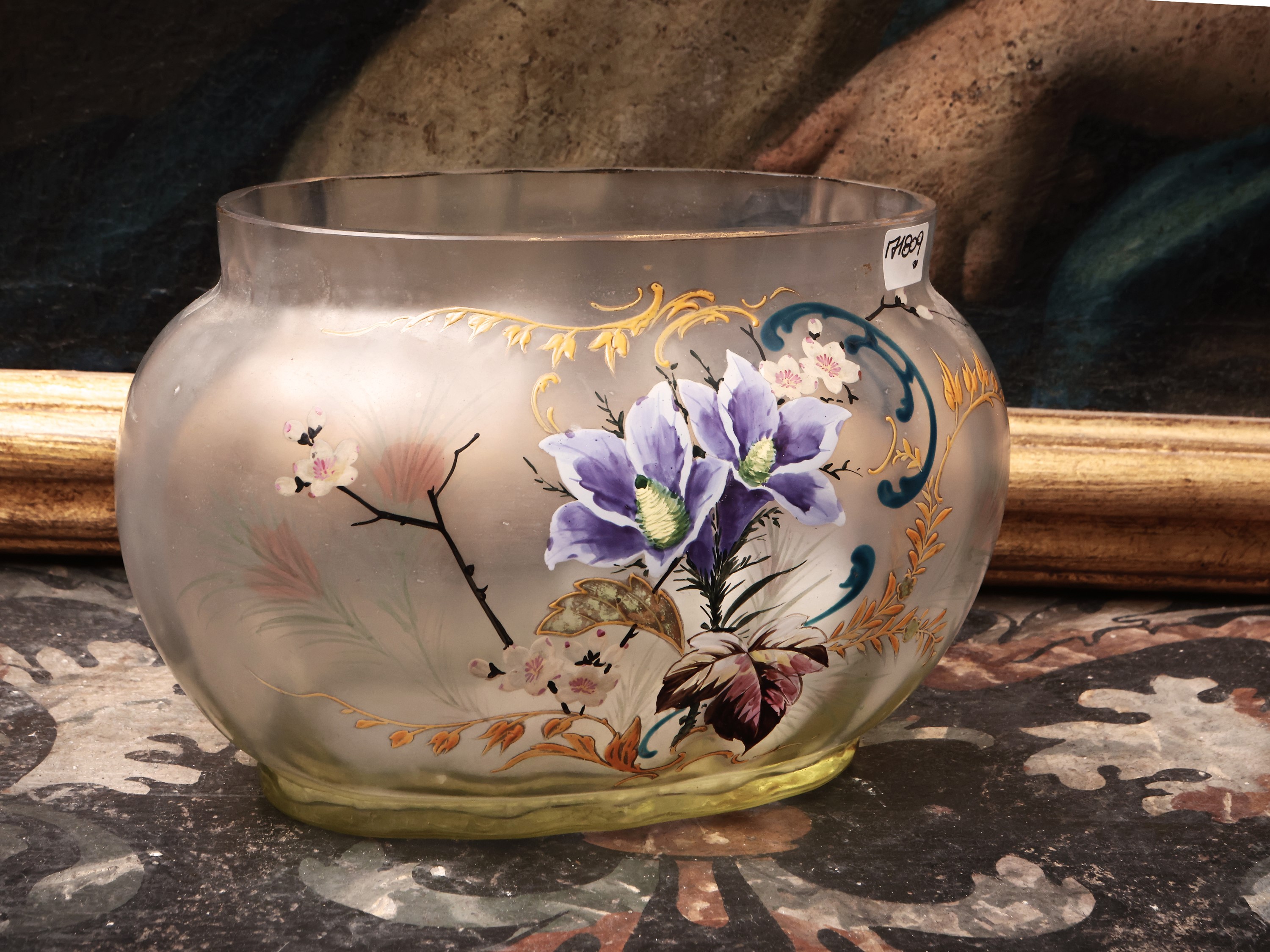 Vaso in Vetro Satinato