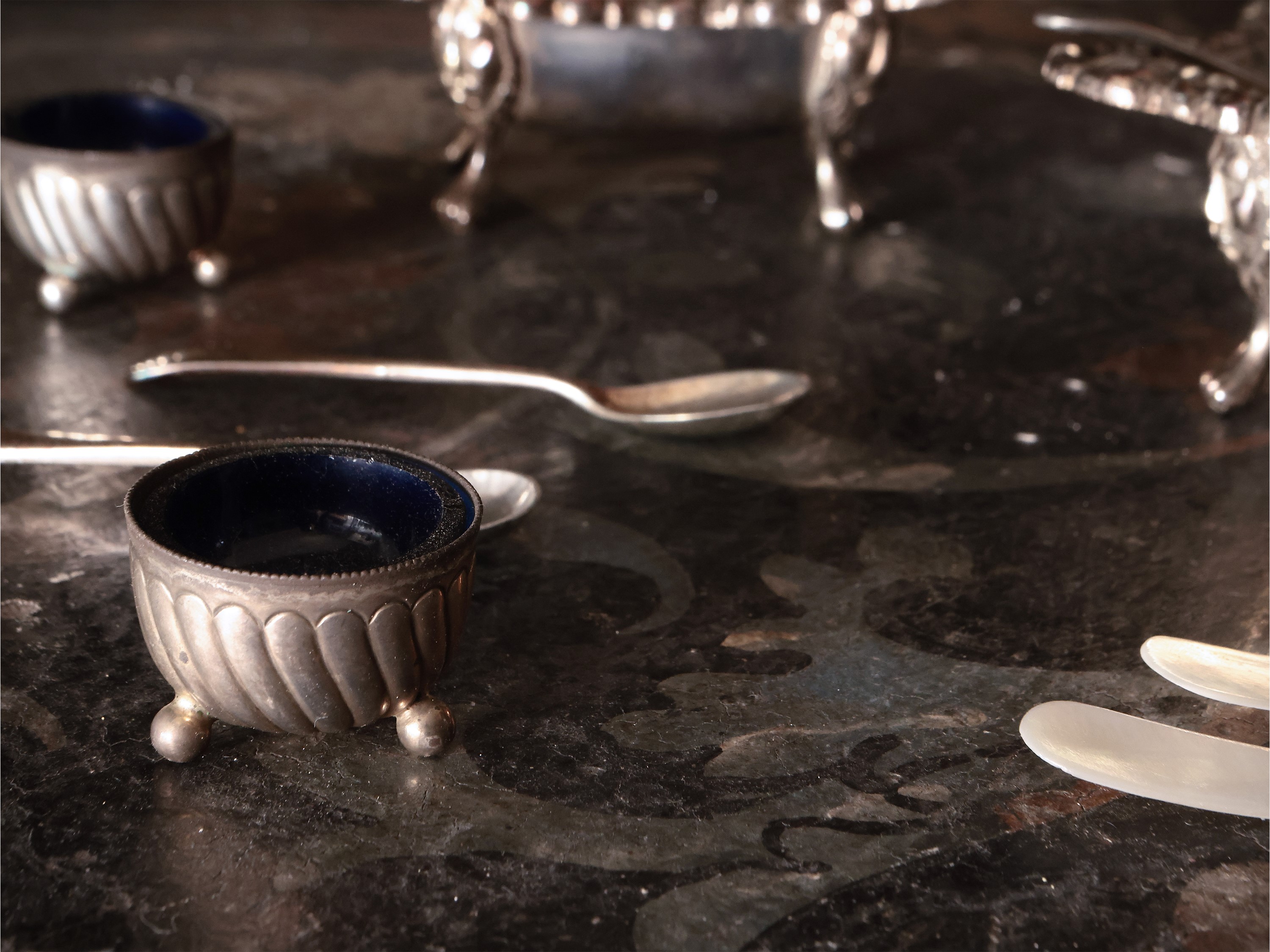 Assortimento di Saliere, Anche in Argento