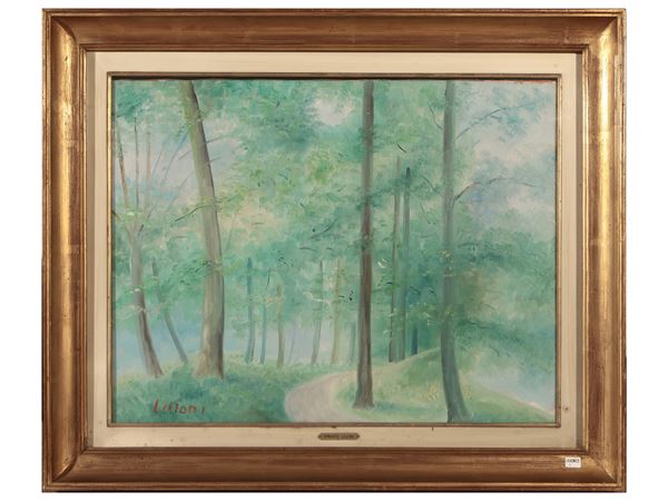 Umberto Lilloni - Bosco sul Generoso 1967