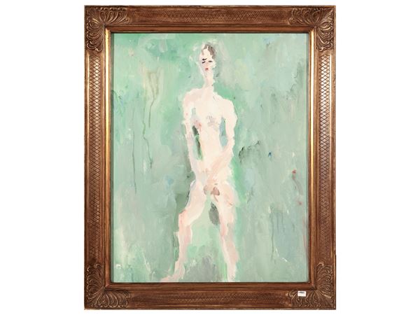 Ernesto Treccani - Figura nel bosco 1971