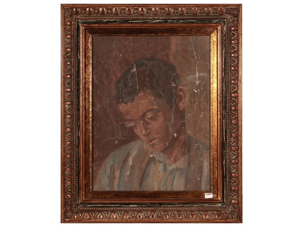 Bice Truzzi - Portrait of child, 1940s