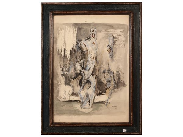 Lanfranco Frigeri - Senza titolo 1947
