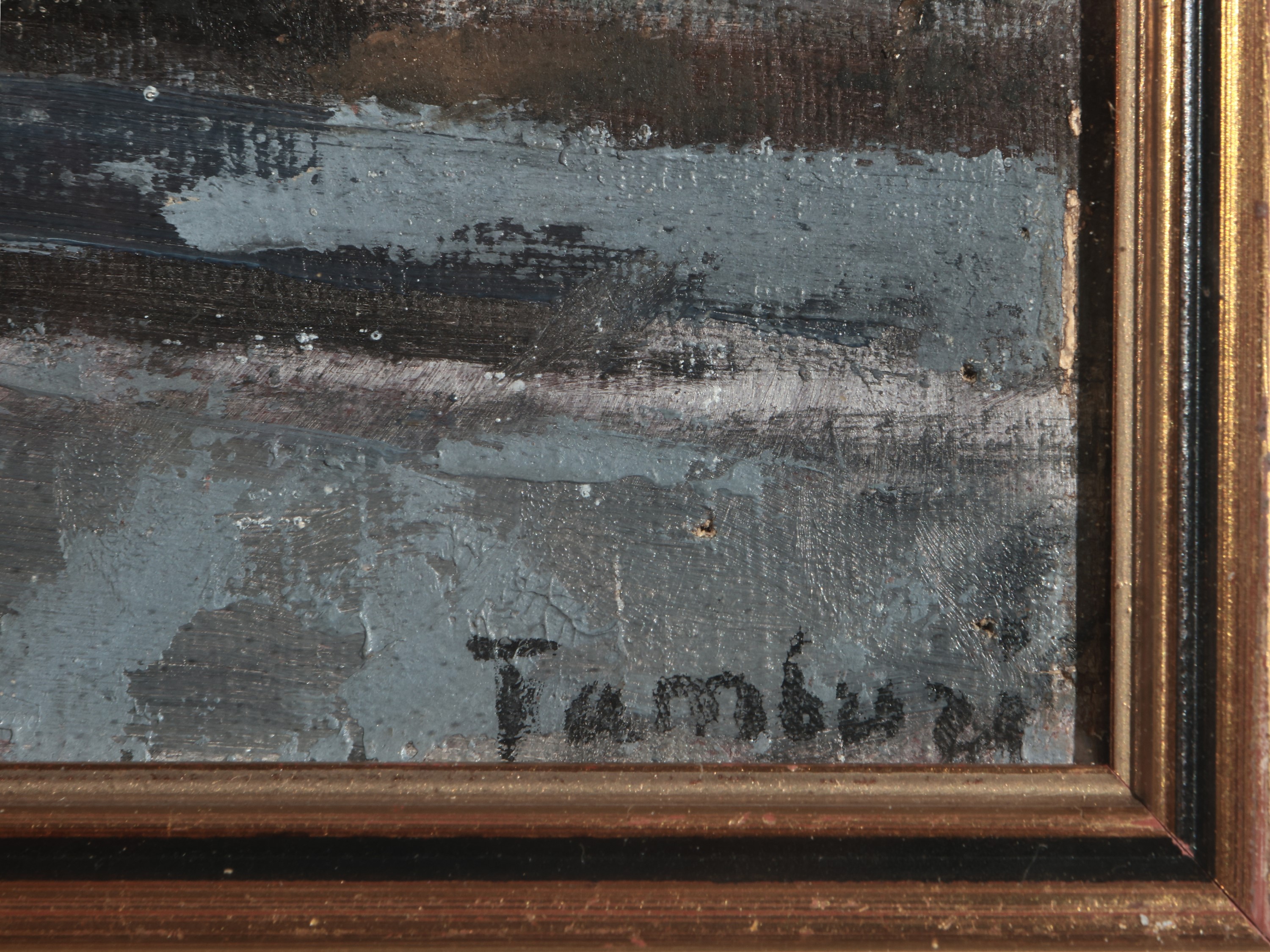 Orfeo Tamburi - Paris: una Strada – Pont Mirabeau 1956-59