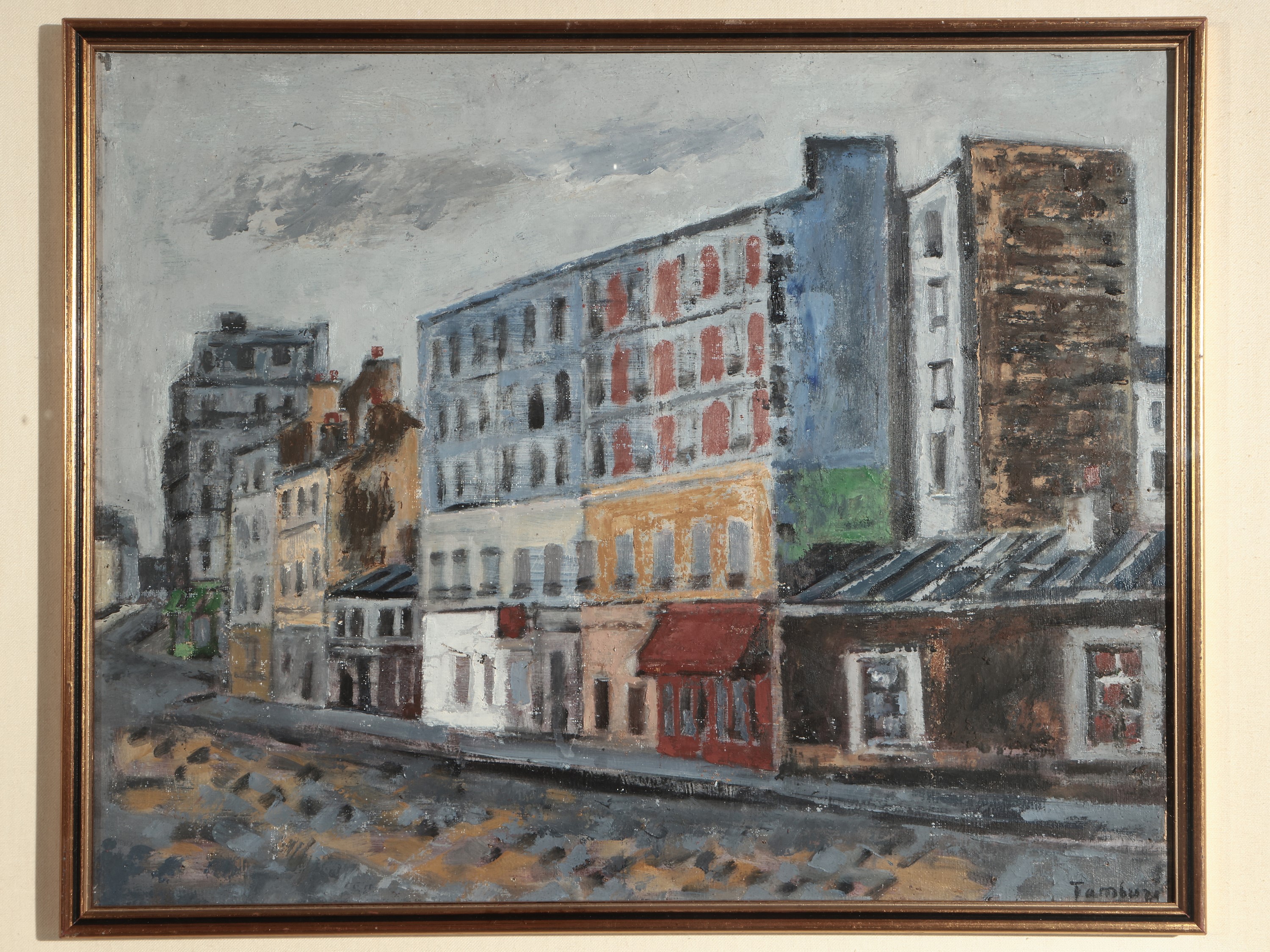 Orfeo Tamburi - Paris: una Strada – Pont Mirabeau 1956-59