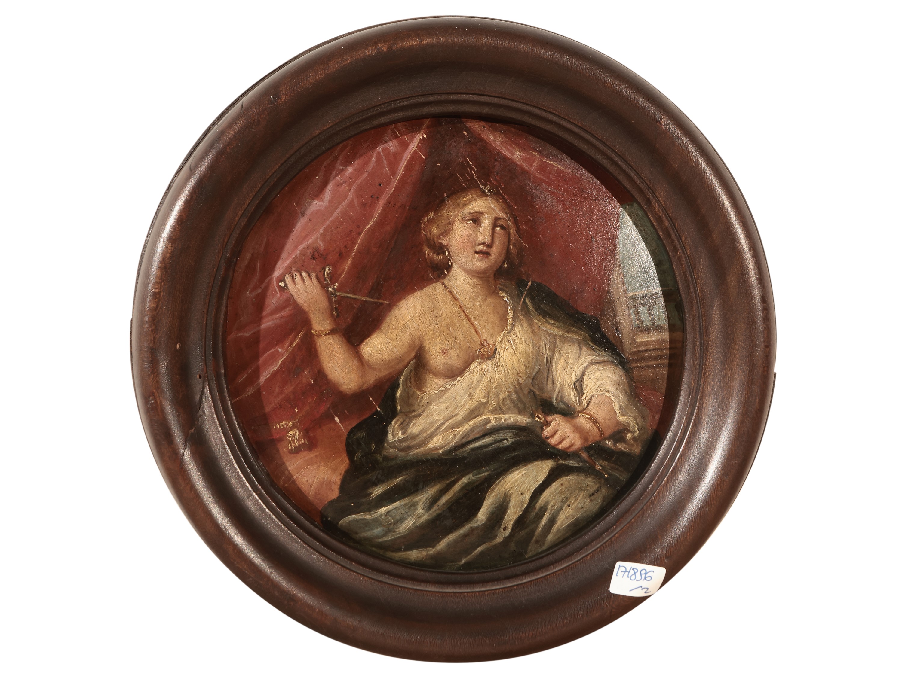 Scuola Emiliana del XVIII Secolo - Cleopatra e Lucrezia