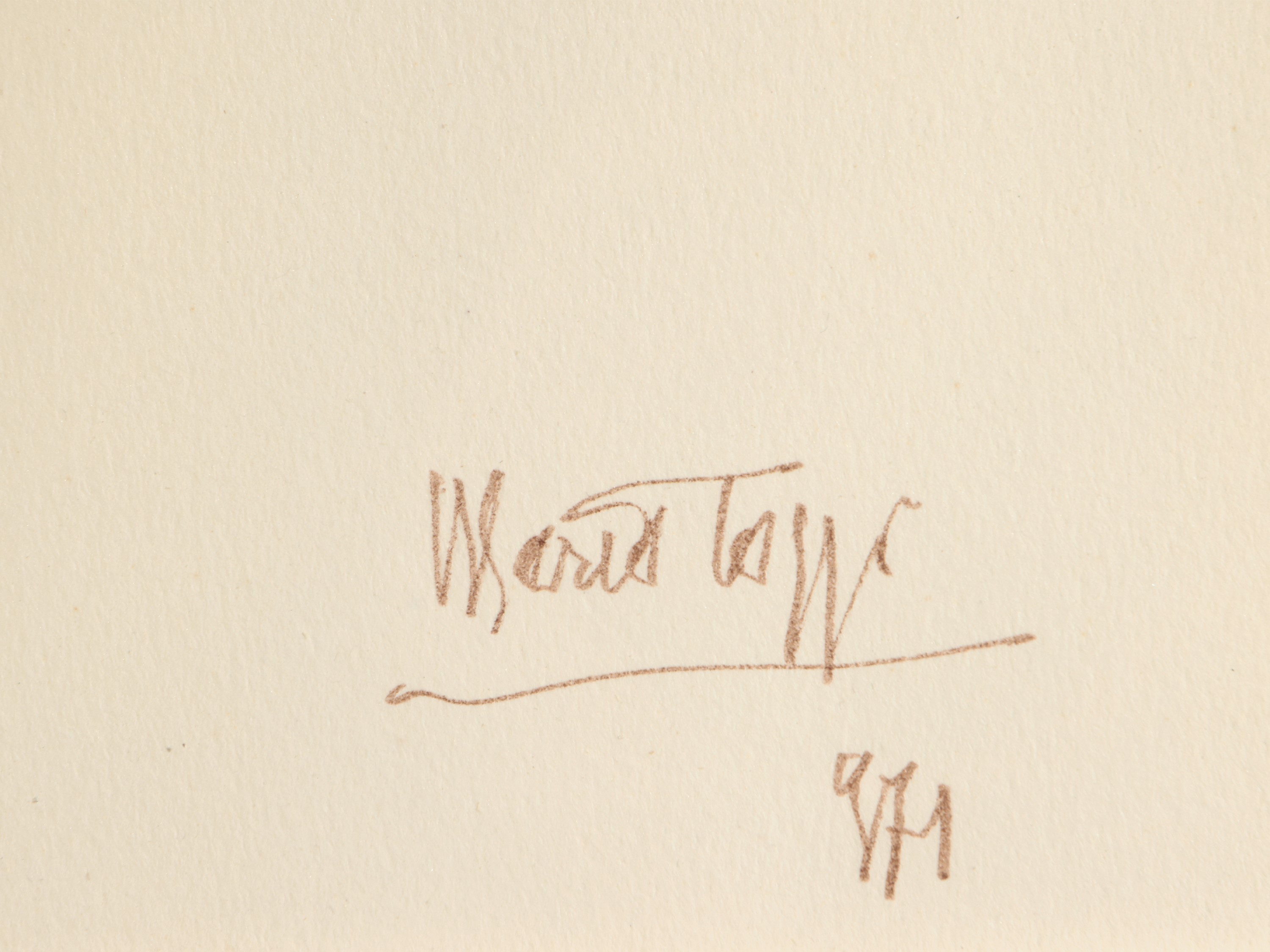 Mario Tozzi - Testa di Uomo 1971