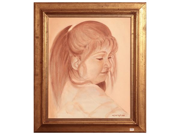 Maria Gioia Dall'Aglio - Ritratto di Andrea Cristina 1995