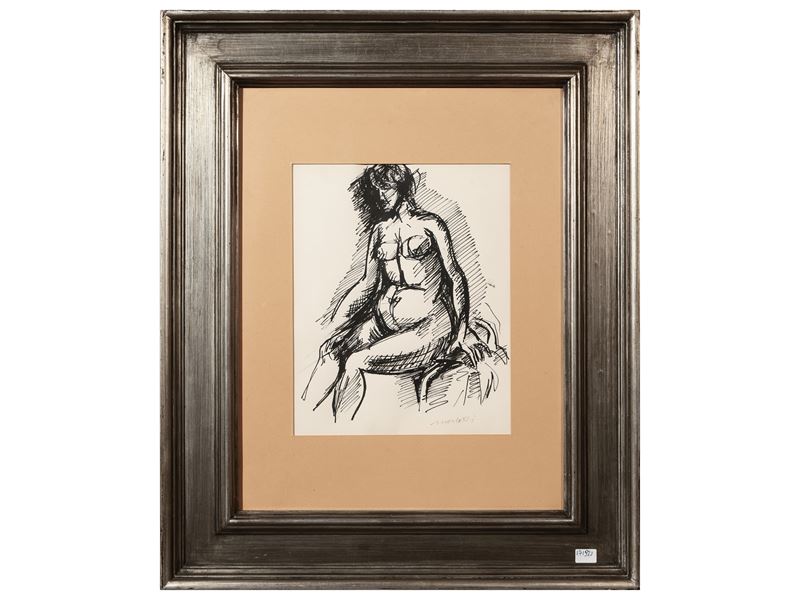 Ennio Morlotti - Nudo Femminile