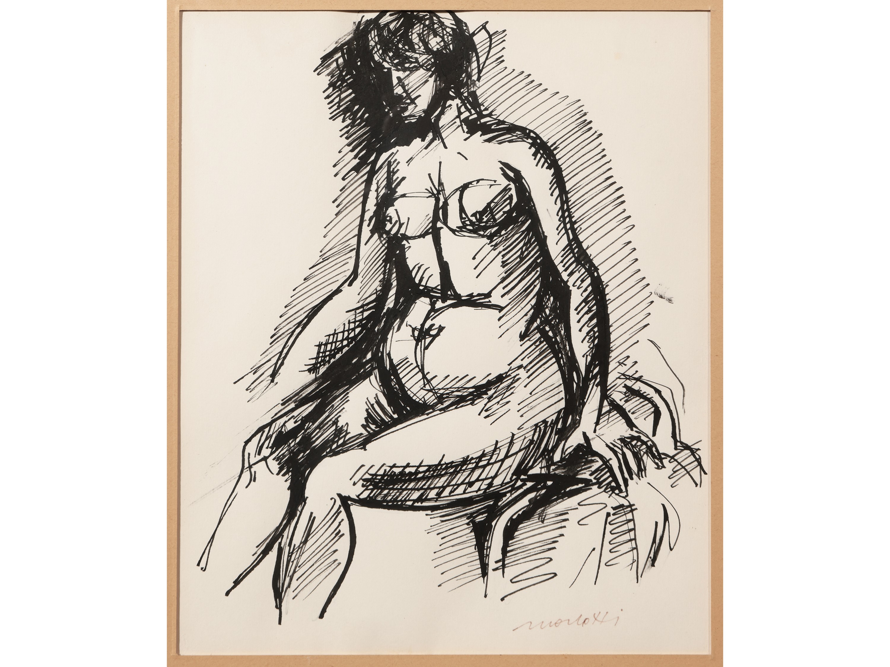 Ennio Morlotti - Nudo Femminile