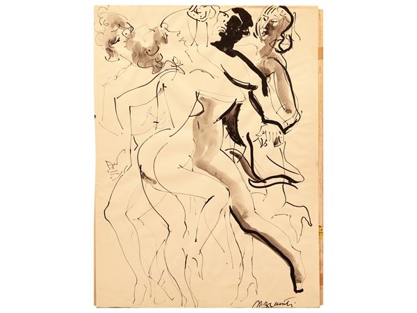 Marino Mazzacurati - Female nudes