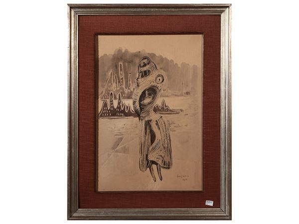 Lanfranco Frigeri - Composizione 1946