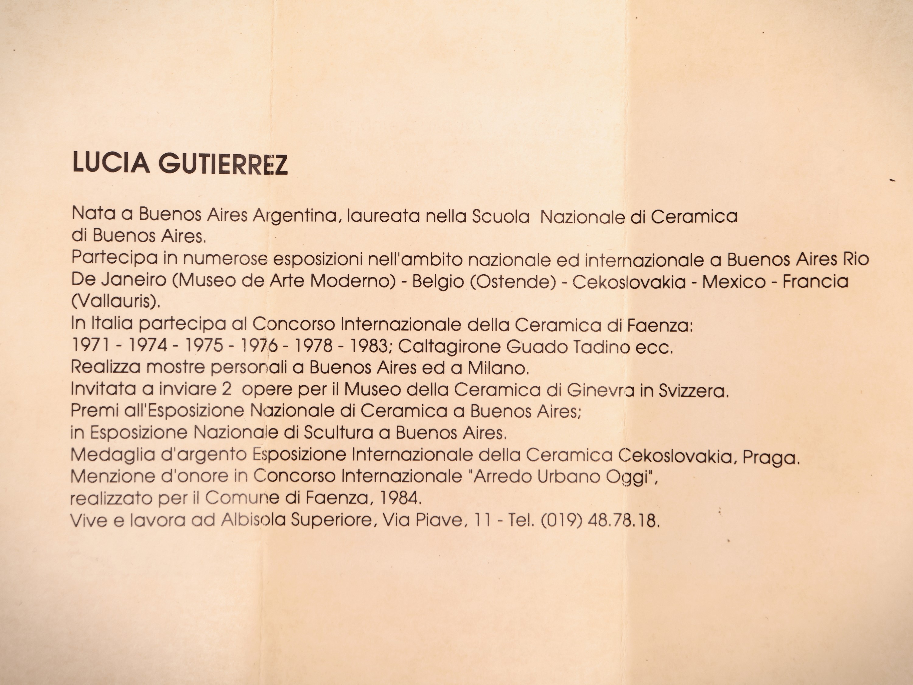Lucia Gutierrez - Cavallo