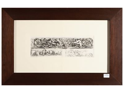Scene di caccia tratte da Ornamenti di fregi e fogliami (1645 circa)