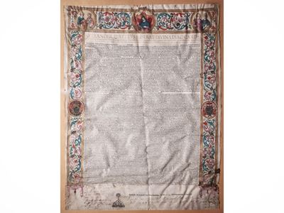 Documento e Stampa e Miniato su Pergamena, Paulus Papa V