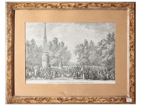 Fete de Virgile à Mantoue, le 24 Vendemiaire an VI