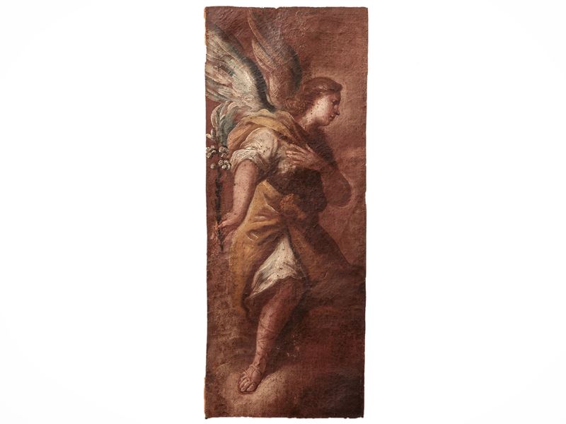 Scuola Emiliana del XVII Secolo - L'arcangelo Gabriele