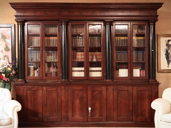 Large cherry pharmacy furniture