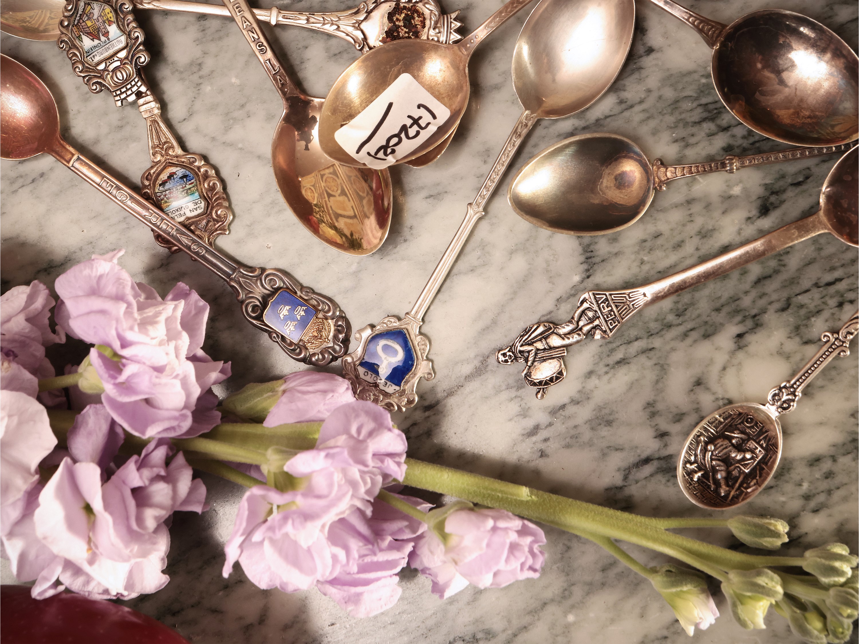 Collezione di Cucchiaini in Argento 800 e 925