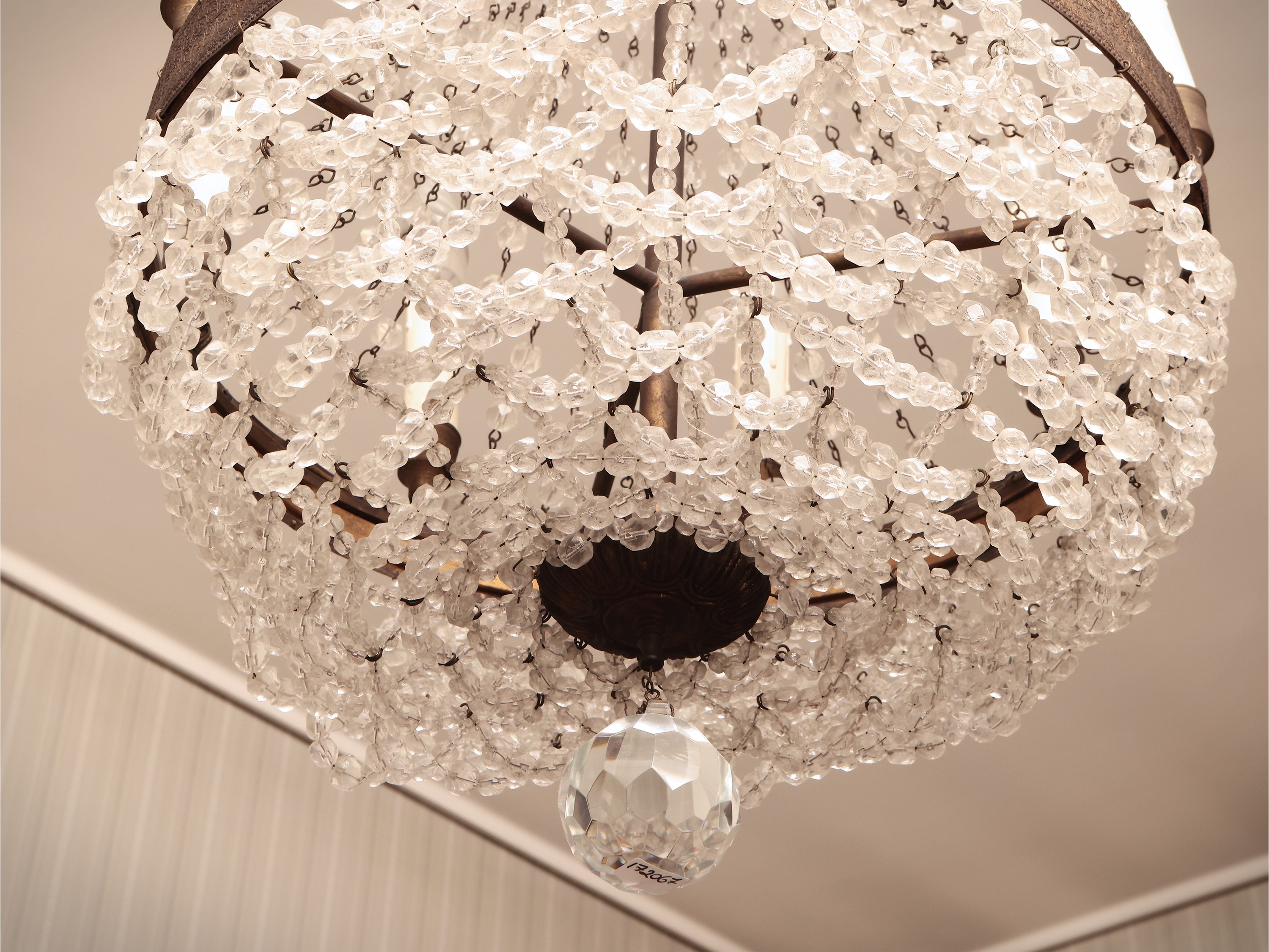 Lampadario a Paniere in Tole