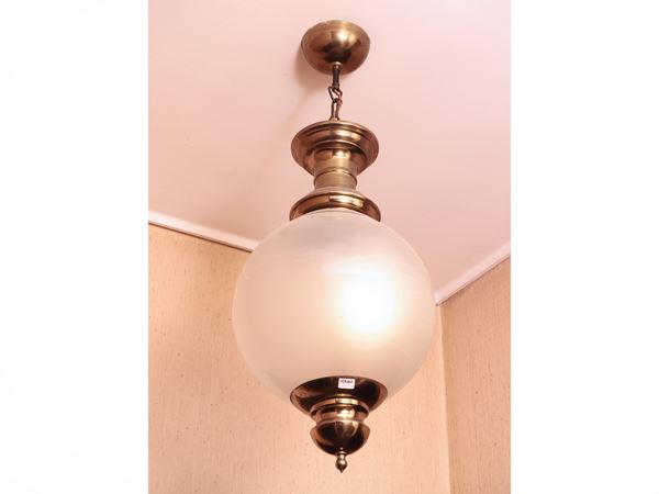 Lampadario sferico
