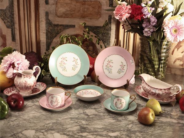 Assortimento di accessori da brunch
