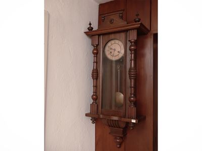 Orologio a Pendolo a Parete in Satinwood
