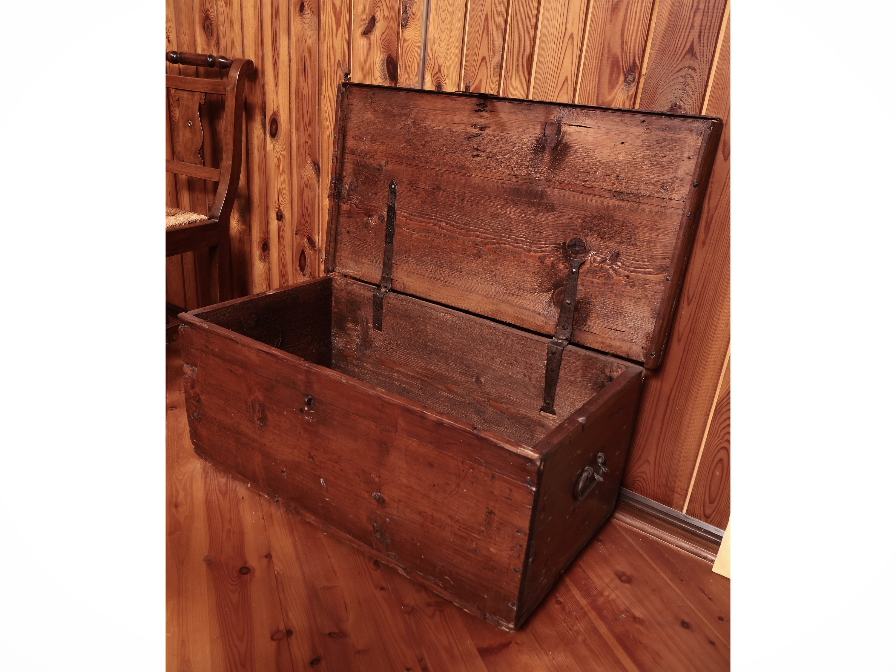 Baule da Viaggio in Legno Tenero
