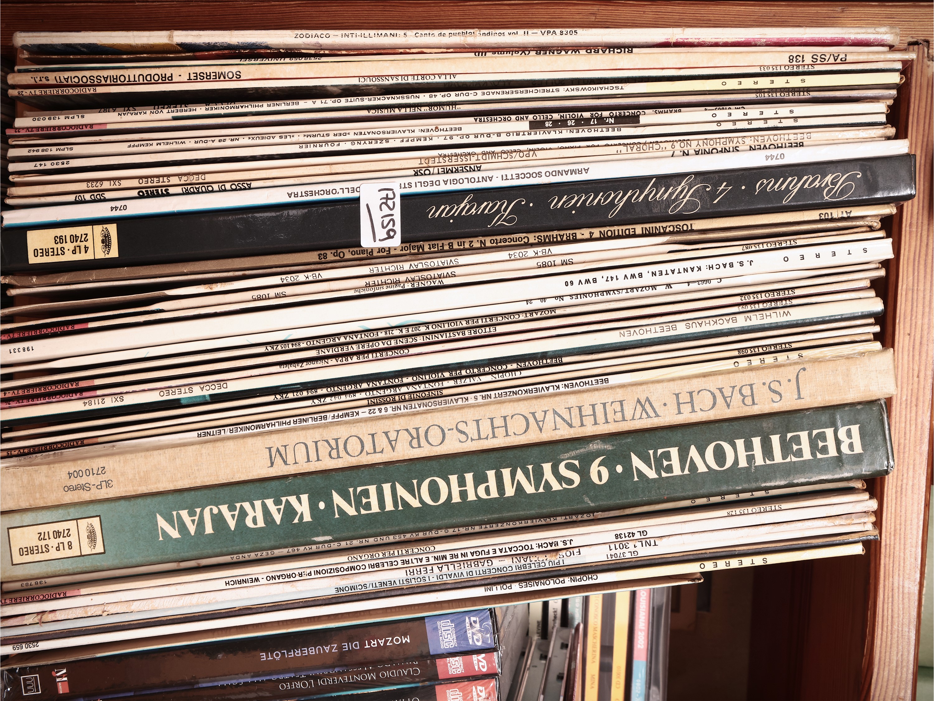 Miscellanea di Lp di Musica Classica e Pop