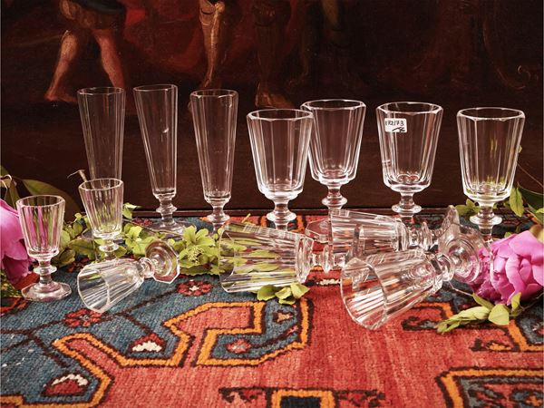 Heavy glass glasses service