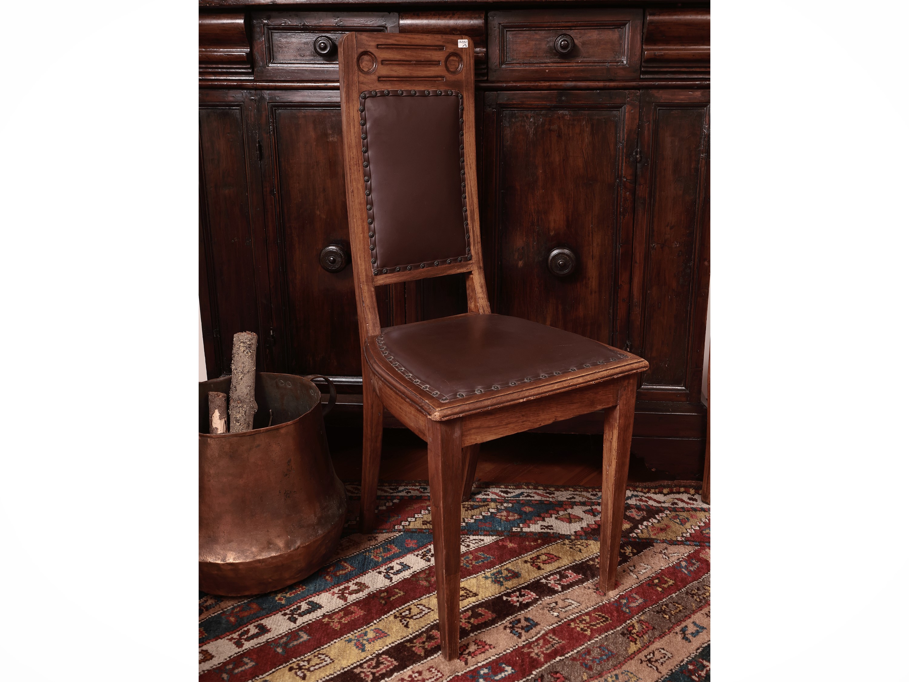 Coppia di Sedie in Satinwood