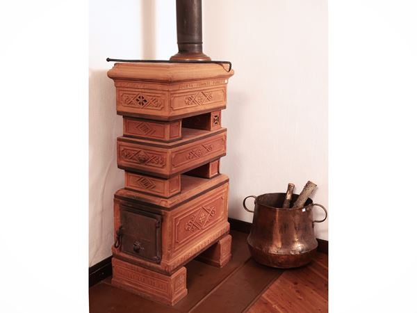 Stufa in terracotta, Società Fumisti Forlì