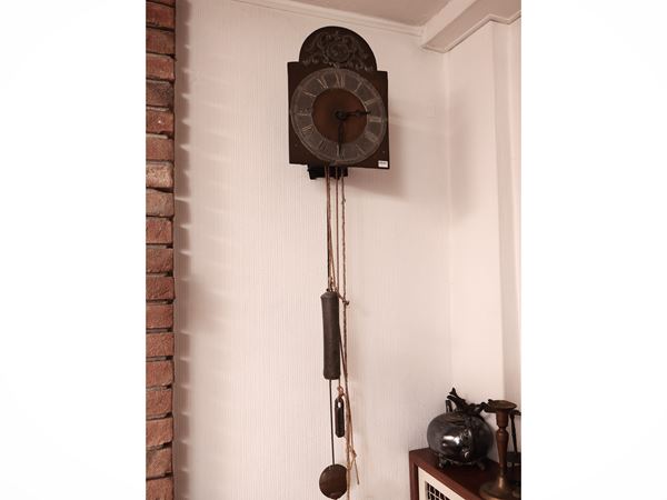 Orologio da parete in rame e metallo