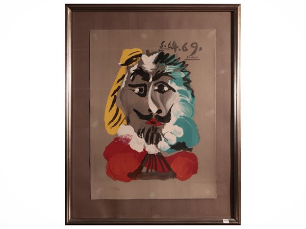 Pablo Picasso - Ritratto immaginario 1969