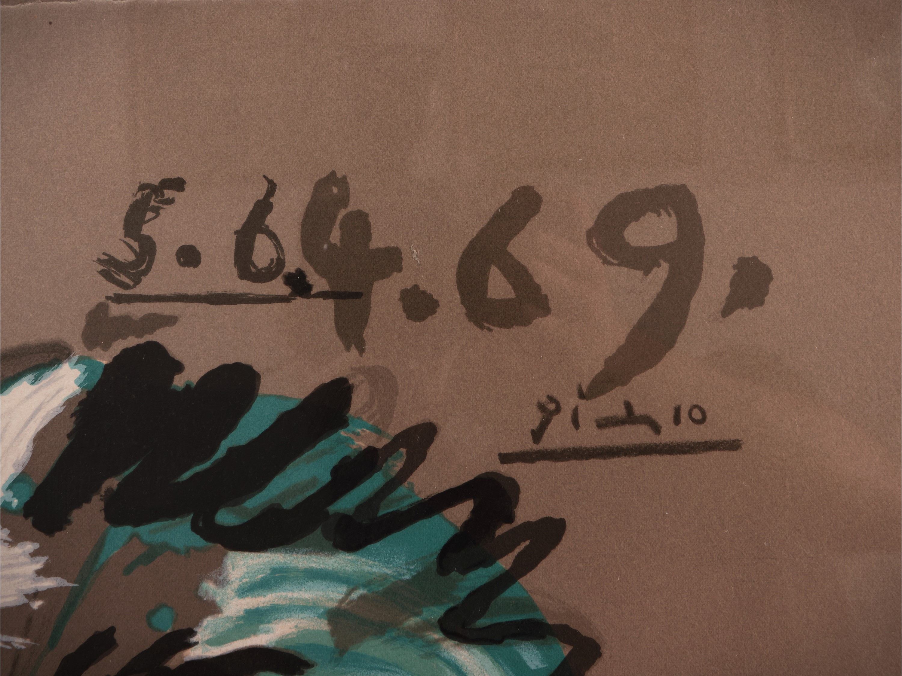 Pablo Picasso - Ritratto Immaginario 1969
