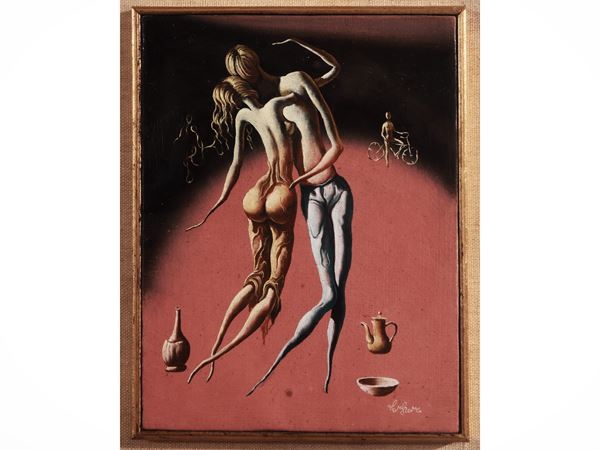 Lanfranco Frigeri - Il viso spogliato - Composizione