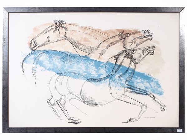 Bruno Cassinari - Horses