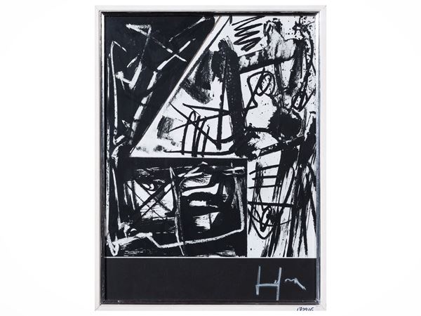 Emilio Vedova - Numero 4 (studio per plurimo) (1970)