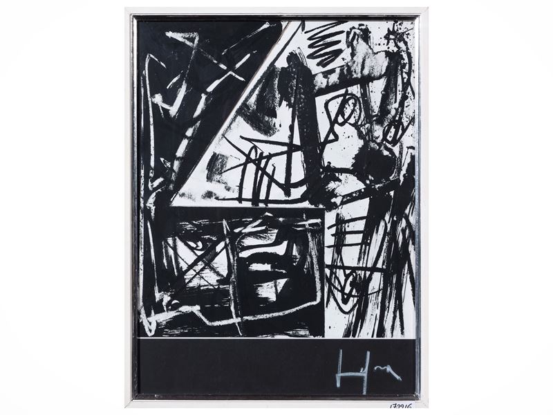 Emilio Vedova - Numero 4 (studio per Plurimo) (1970)