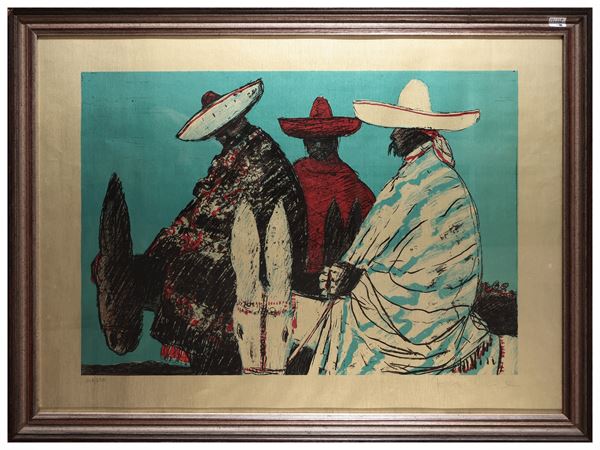 Salvatore Fiume - Men on horseback