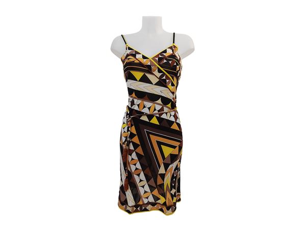 Emilio Pucci - Prendisole in seta fantasia