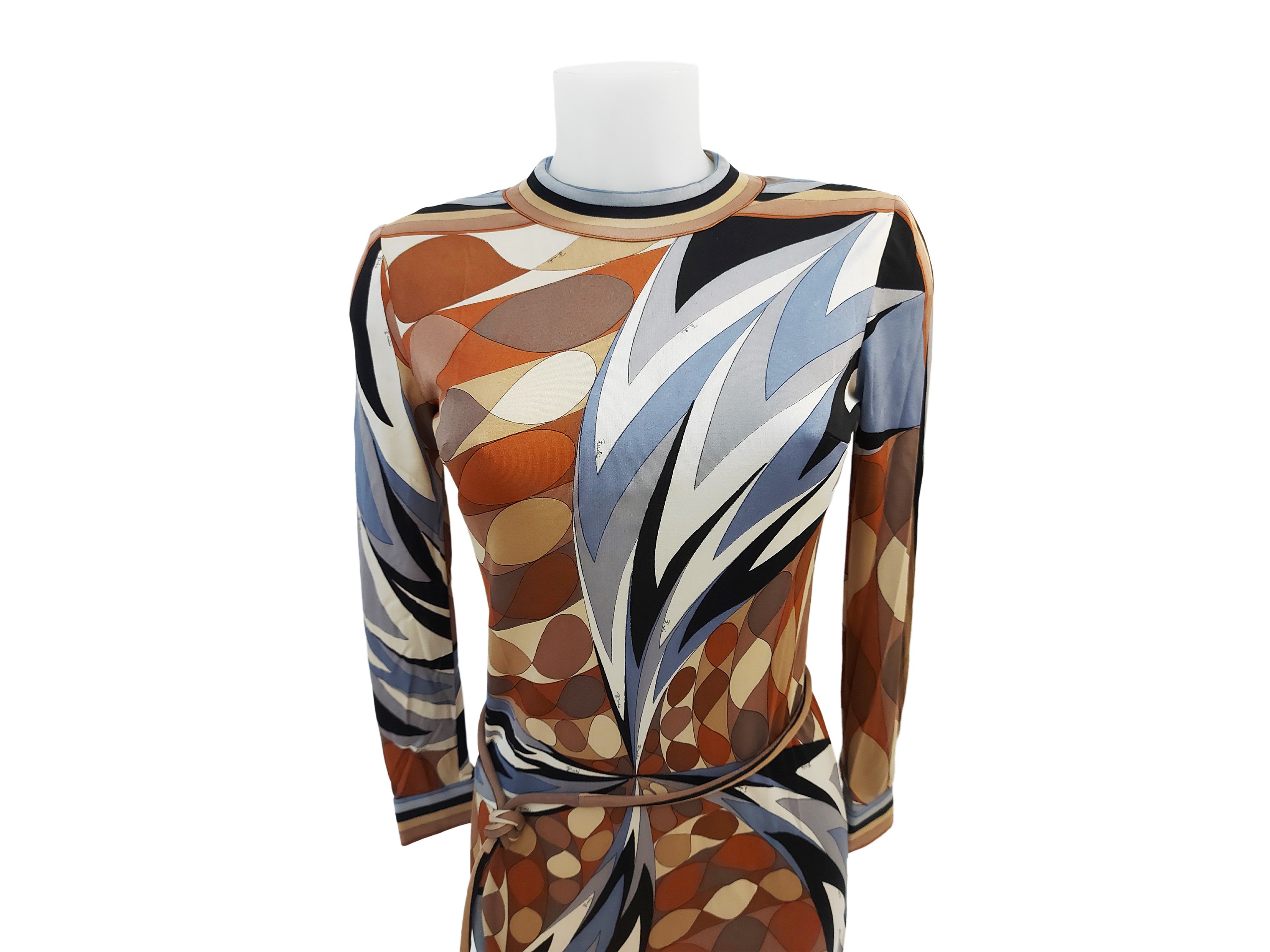 Emilio Pucci - Abito in seta fantasia