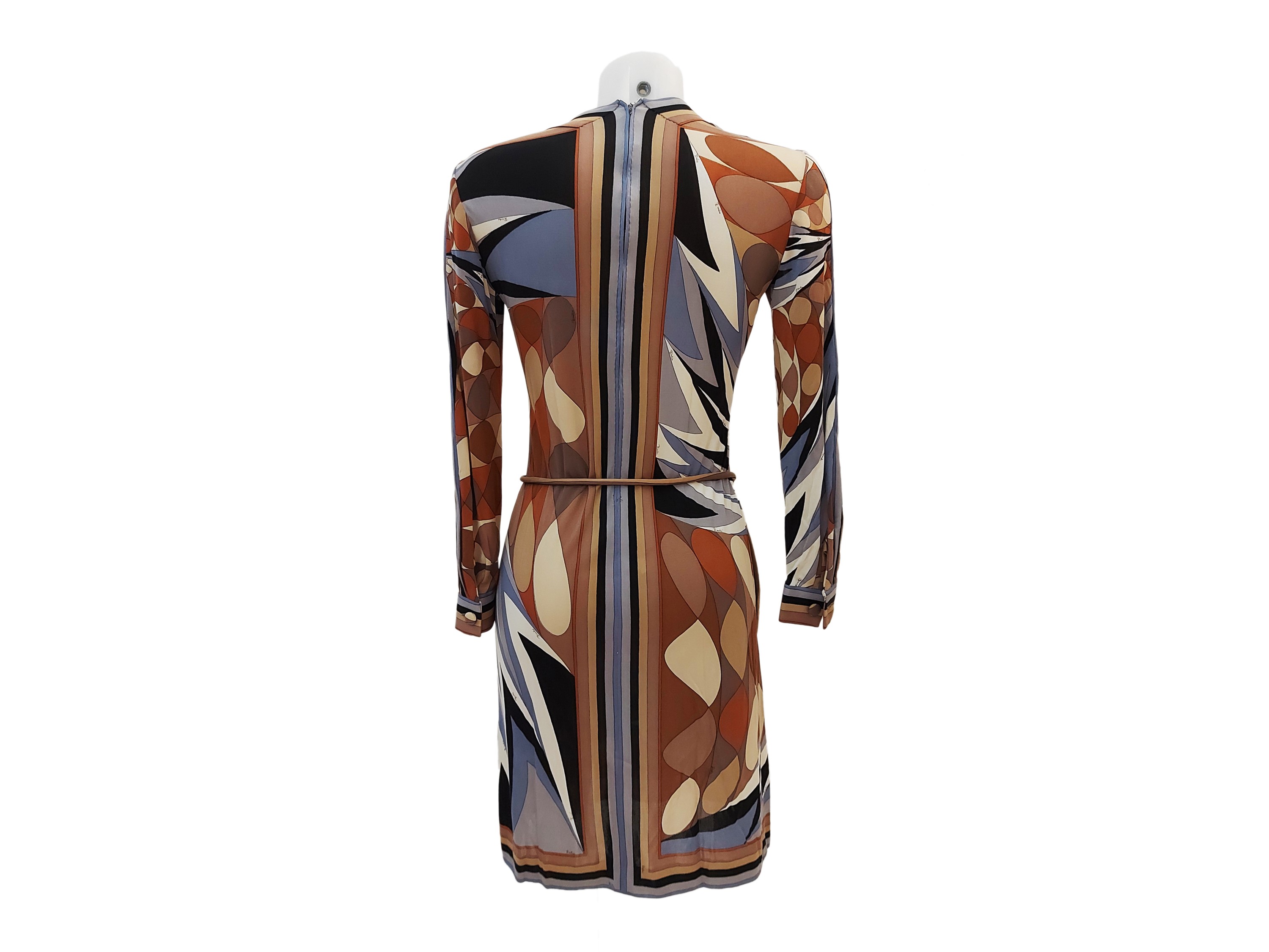 Emilio Pucci - Abito in seta fantasia